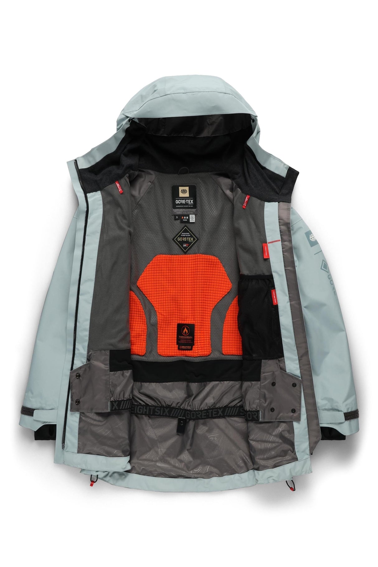 686 Women's GORE-TEX Skyline Thermagraph Snow Jacket Dusty Marine 2026 Women's Snow Jackets 686