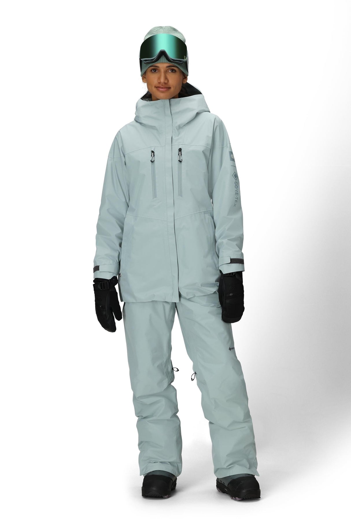 686 Women's GORE-TEX Skyline Thermagraph Snow Jacket Dusty Marine 2026 Women's Snow Jackets 686