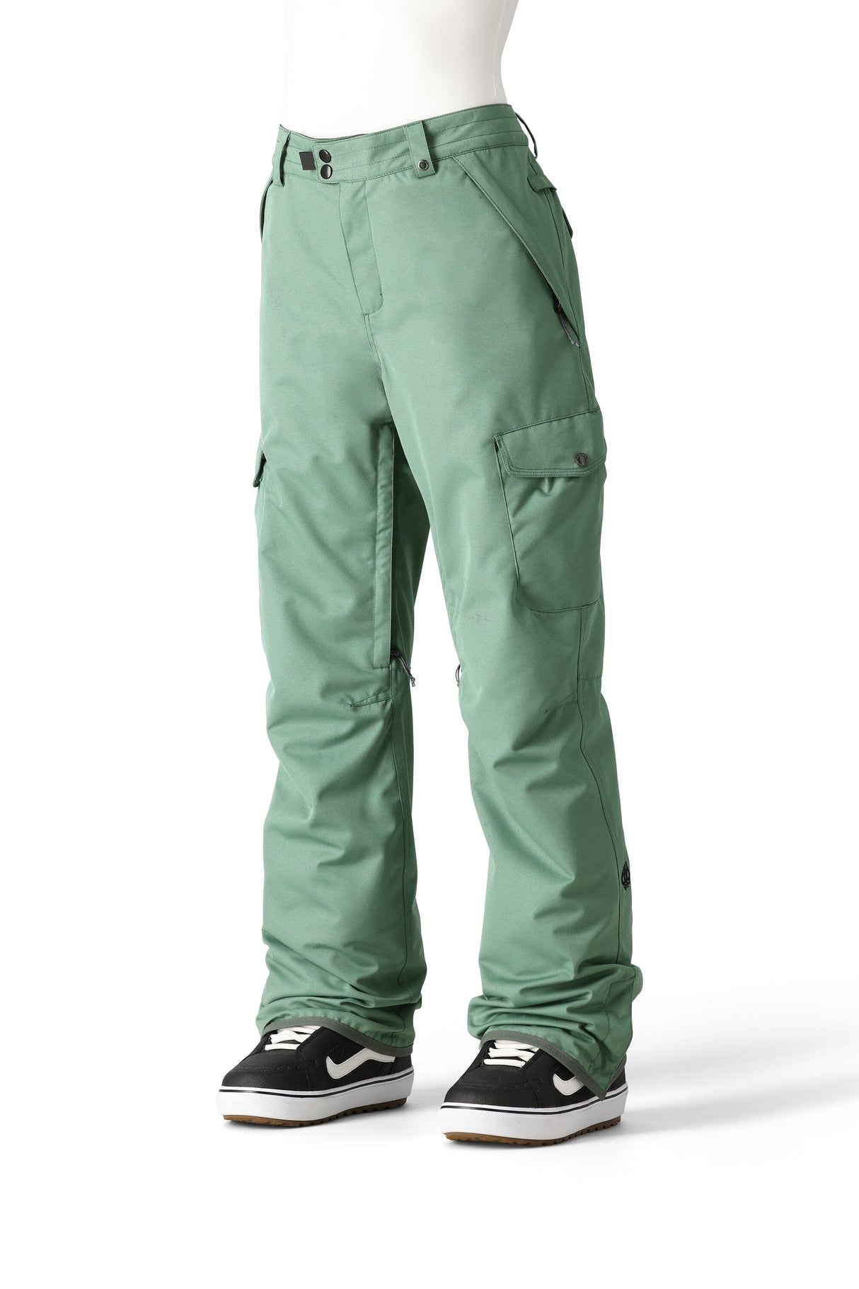 686 Women's Geode Thermagraph Snowboard Pant Cypress Green 2025 Women's Snow Pants 686