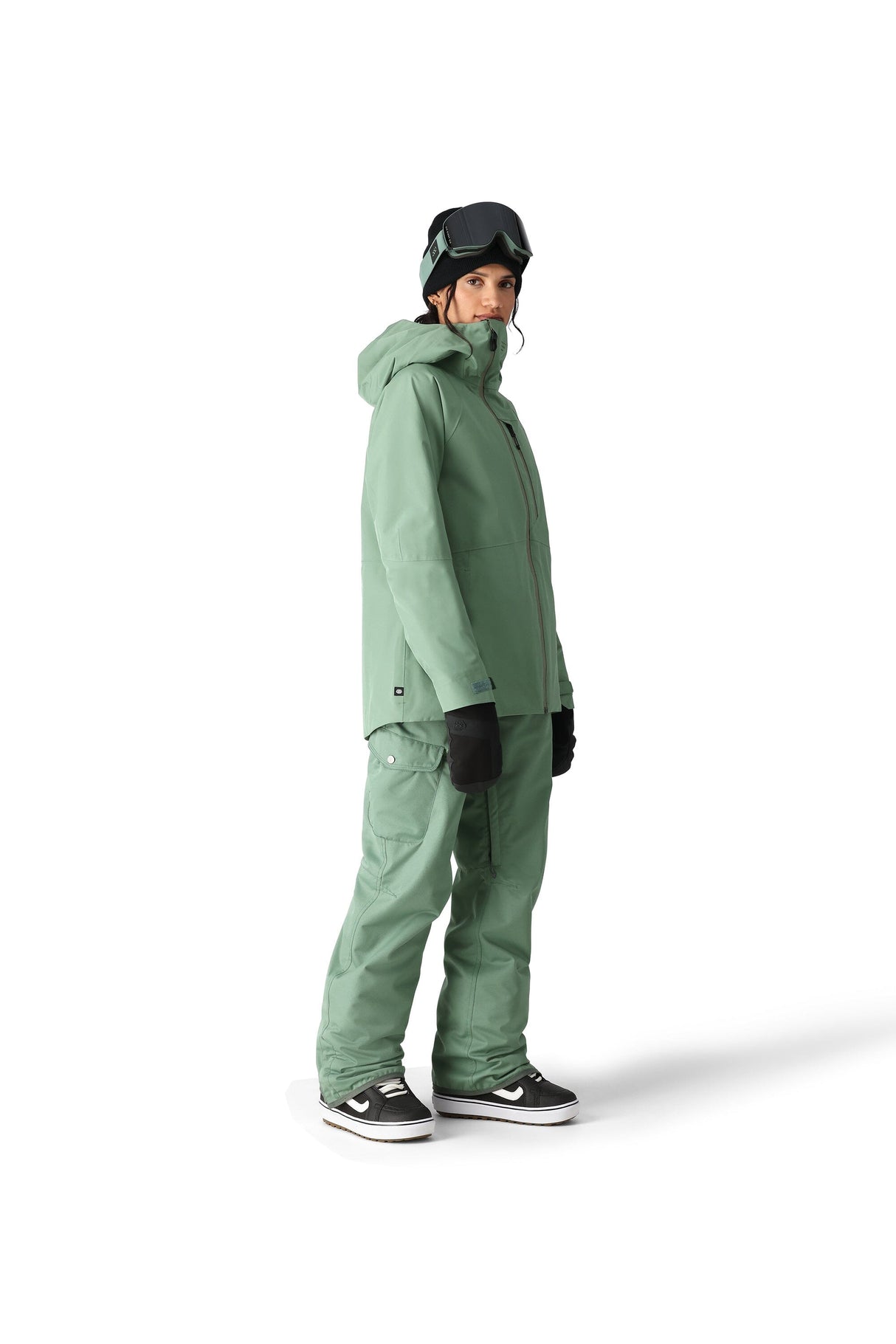 686 Women's Geode Thermagraph Snowboard Pant Cypress Green 2025 Women's Snow Pants 686