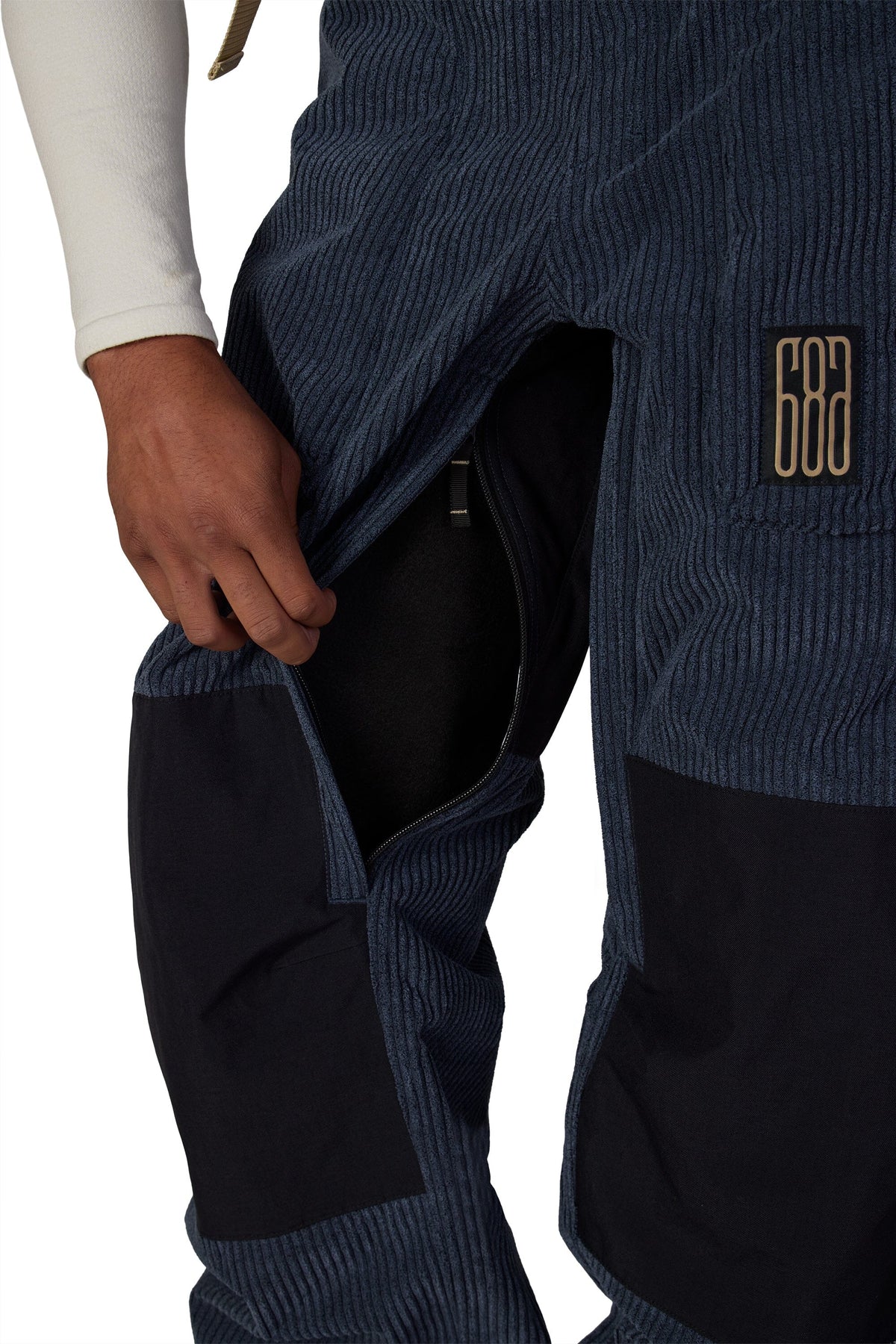 686 Ghost 2.5L Snow Pants Navy Wide Whale Corduroy 2027 Men's Snow Pants 686