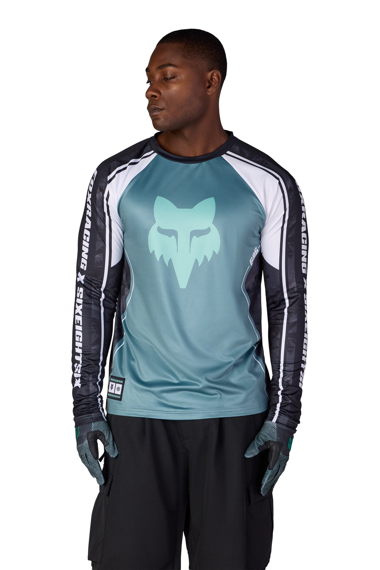 686 Fox Racing Base Layer Top Fox Pale Firm Men's Base Layers 686