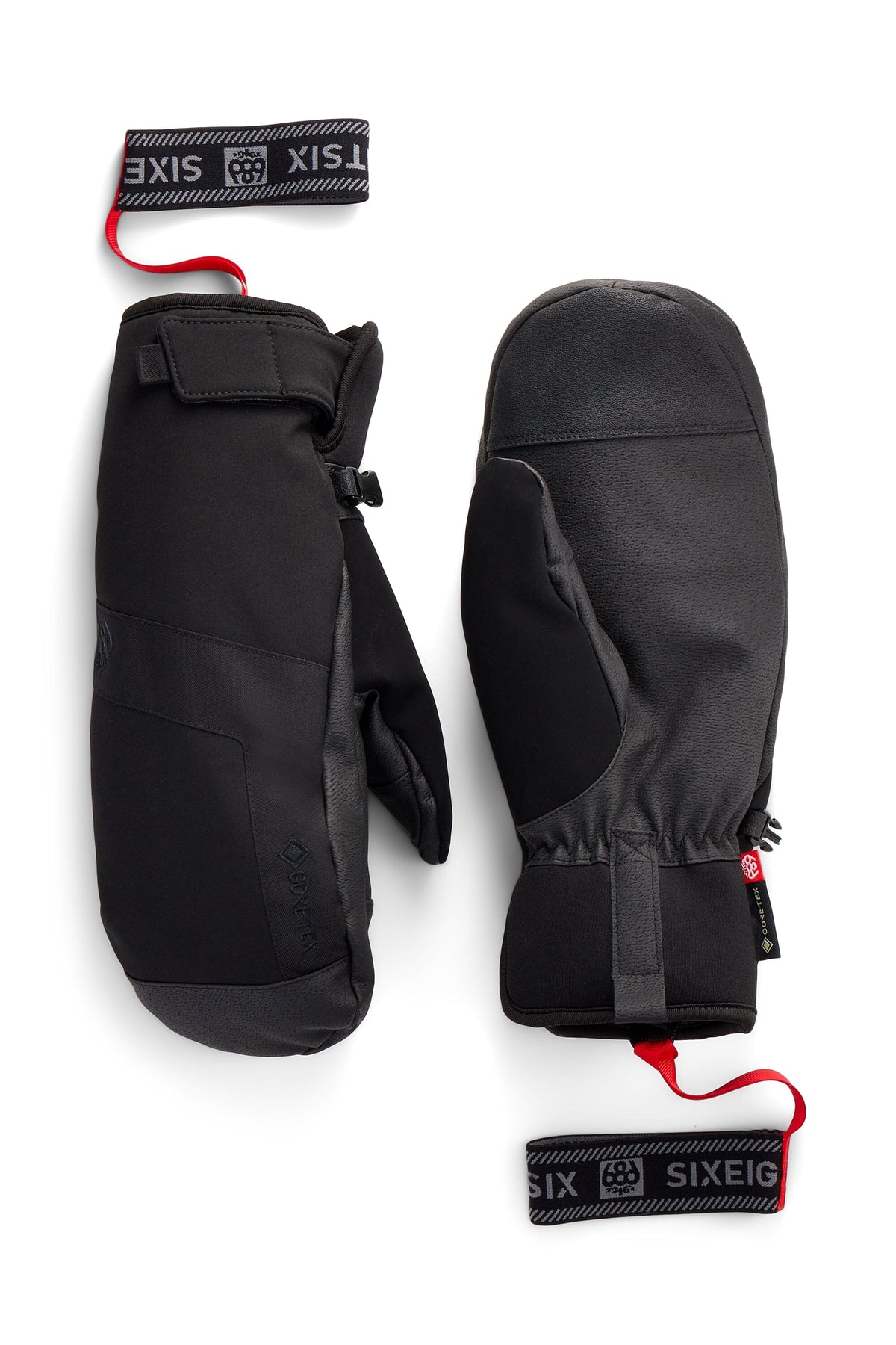 686 GORE-TEX Linear Under Cuff Mitt Black Men's Snow Mitts 686