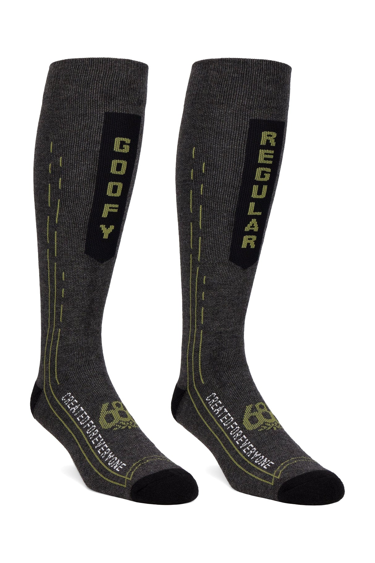 686 Merino Balance Snow Socks 2 Pack Assorted Men's Snowboard Socks 686