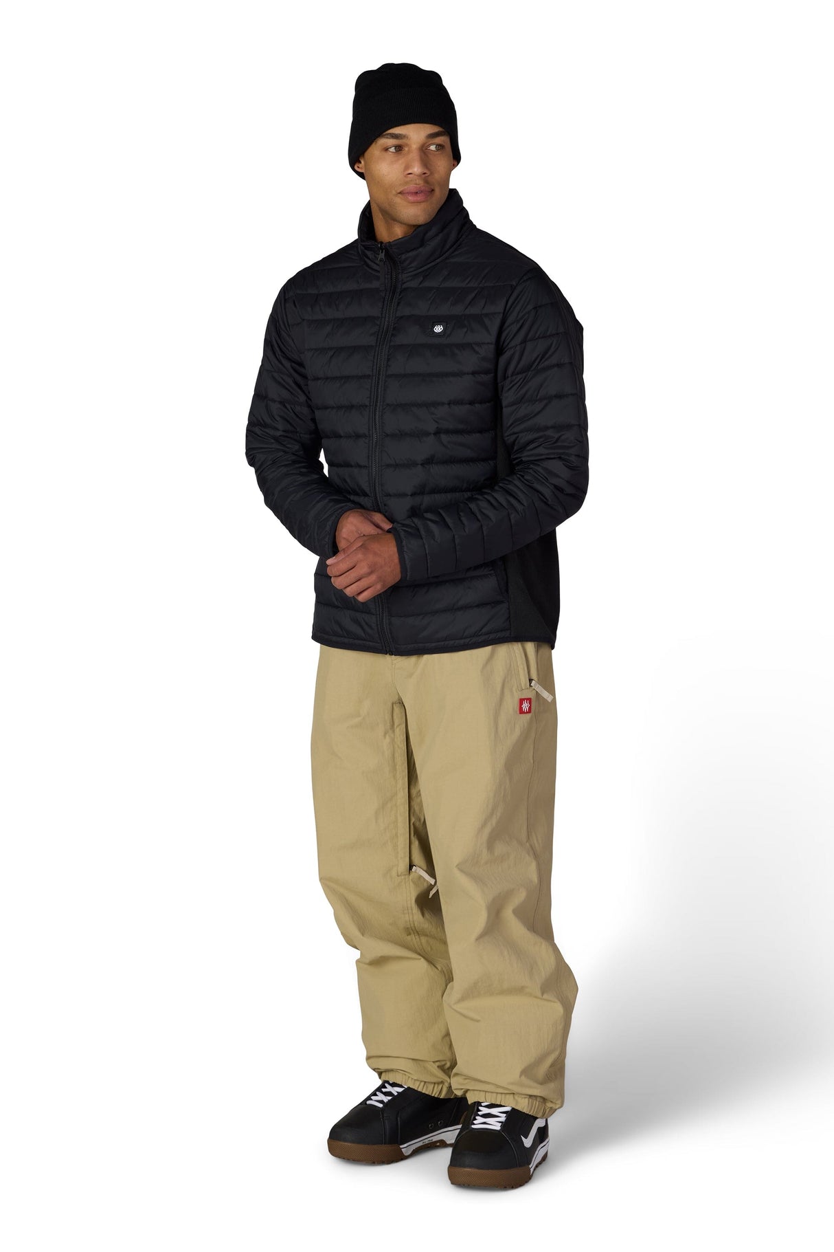 686 Thermal Puff Jacket Black Men's Insulators 686