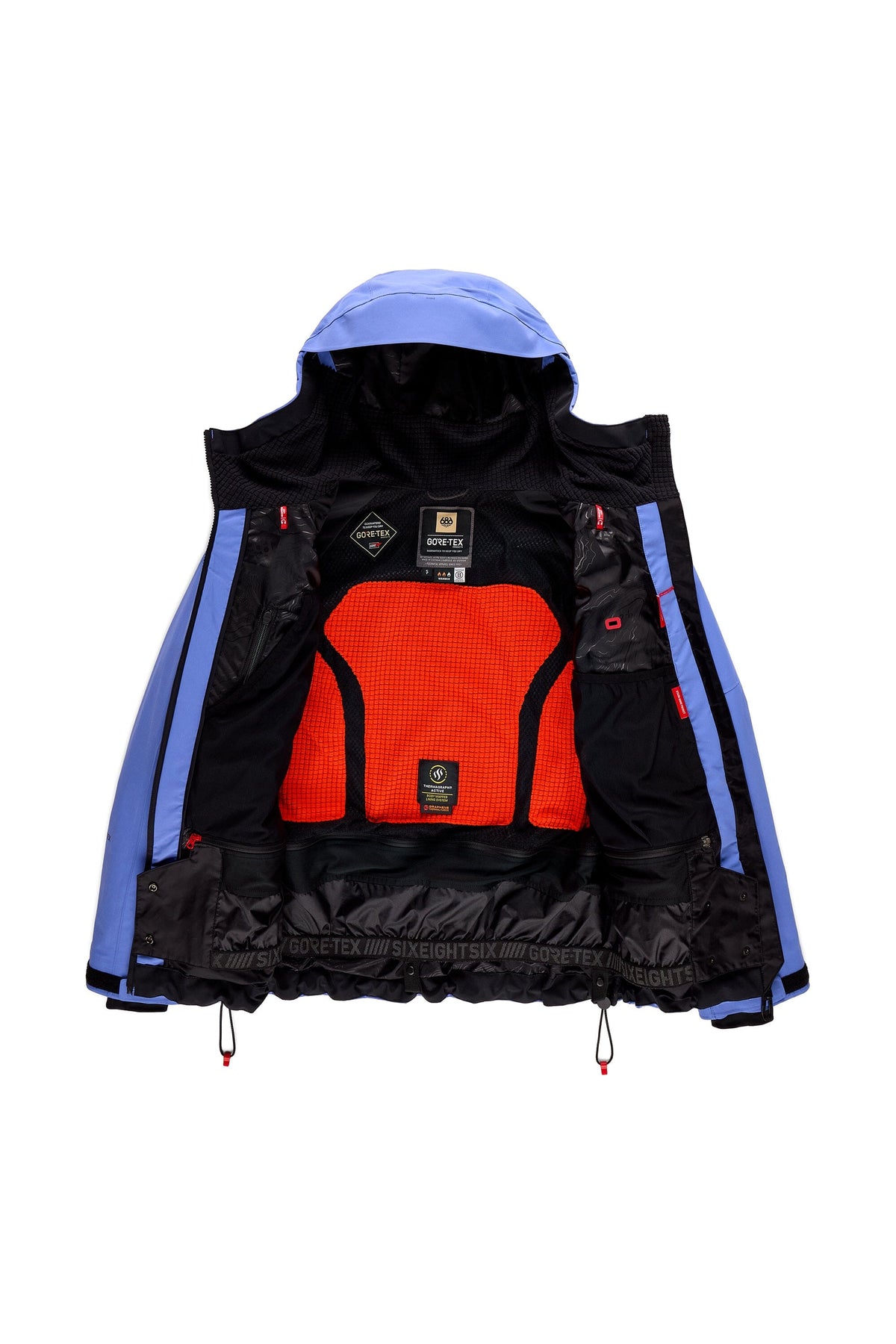 686 Women's GORE-TEX Scheme Thermagraph Snow Jacket Alpenglow Blue 2027 Women's Snow Jackets 686