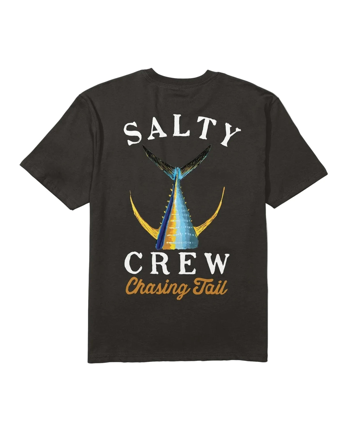 SALTY CREW Tailed Classic T-Shirt Cast Black Men's Short Sleeve T-Shirts Salty Crew