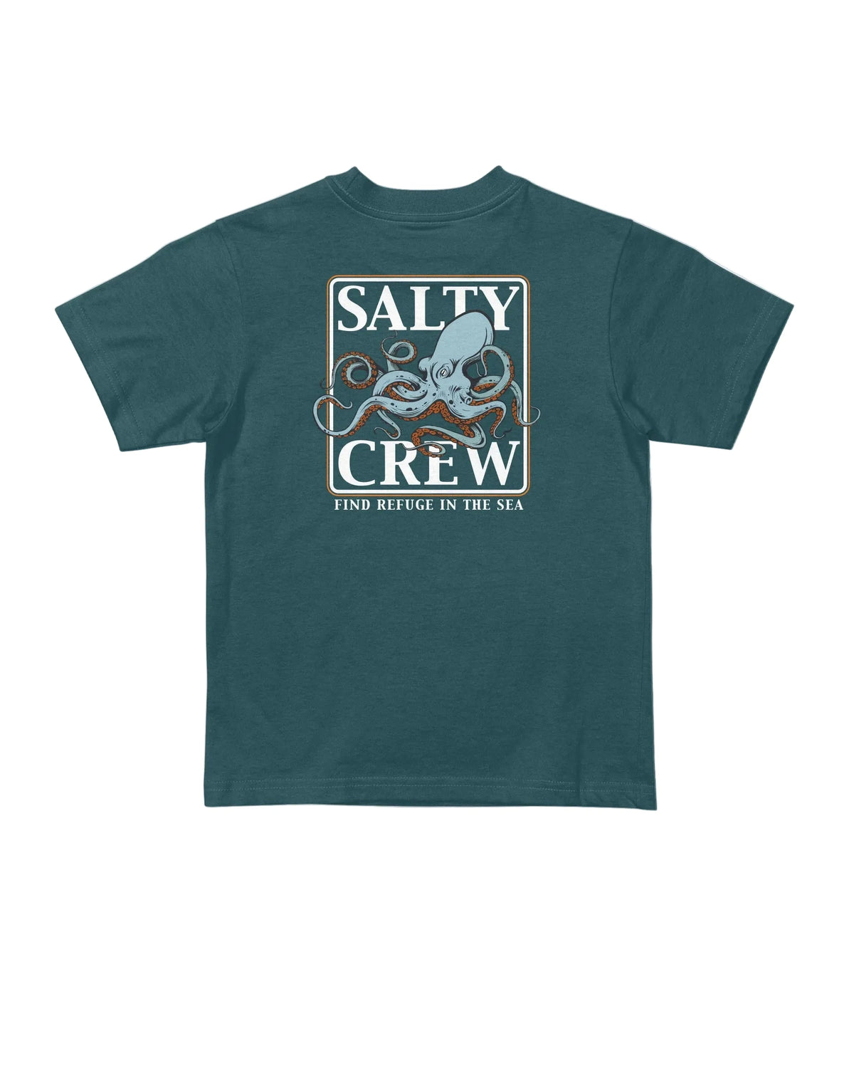 SALTY CREW Boy's Ink Slinger T-Shirt Atlantic Blue Boy's T-Shirts Salty Crew