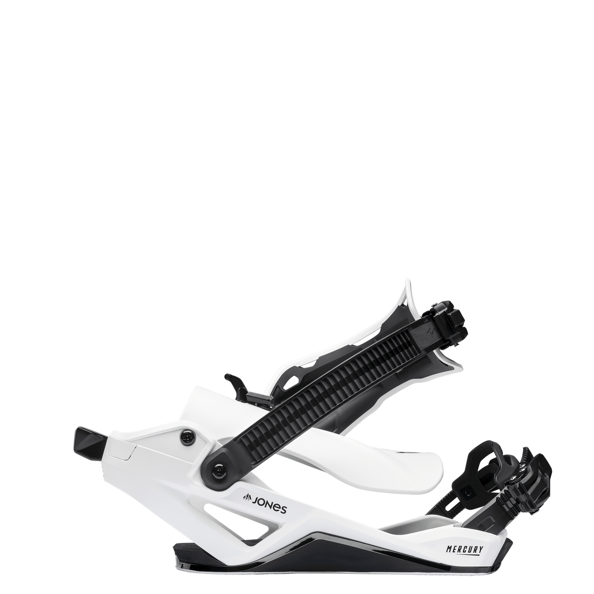 JONES Mercury FASE Snowboard Bindings Cloud White 2027 Men's Snowboard Bindings Jones Snowboards