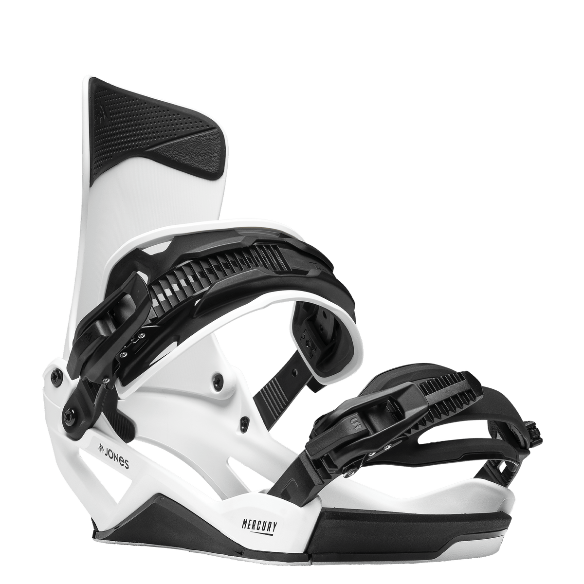 JONES Mercury FASE Snowboard Bindings Cloud White 2027 Men's Snowboard Bindings Jones Snowboards