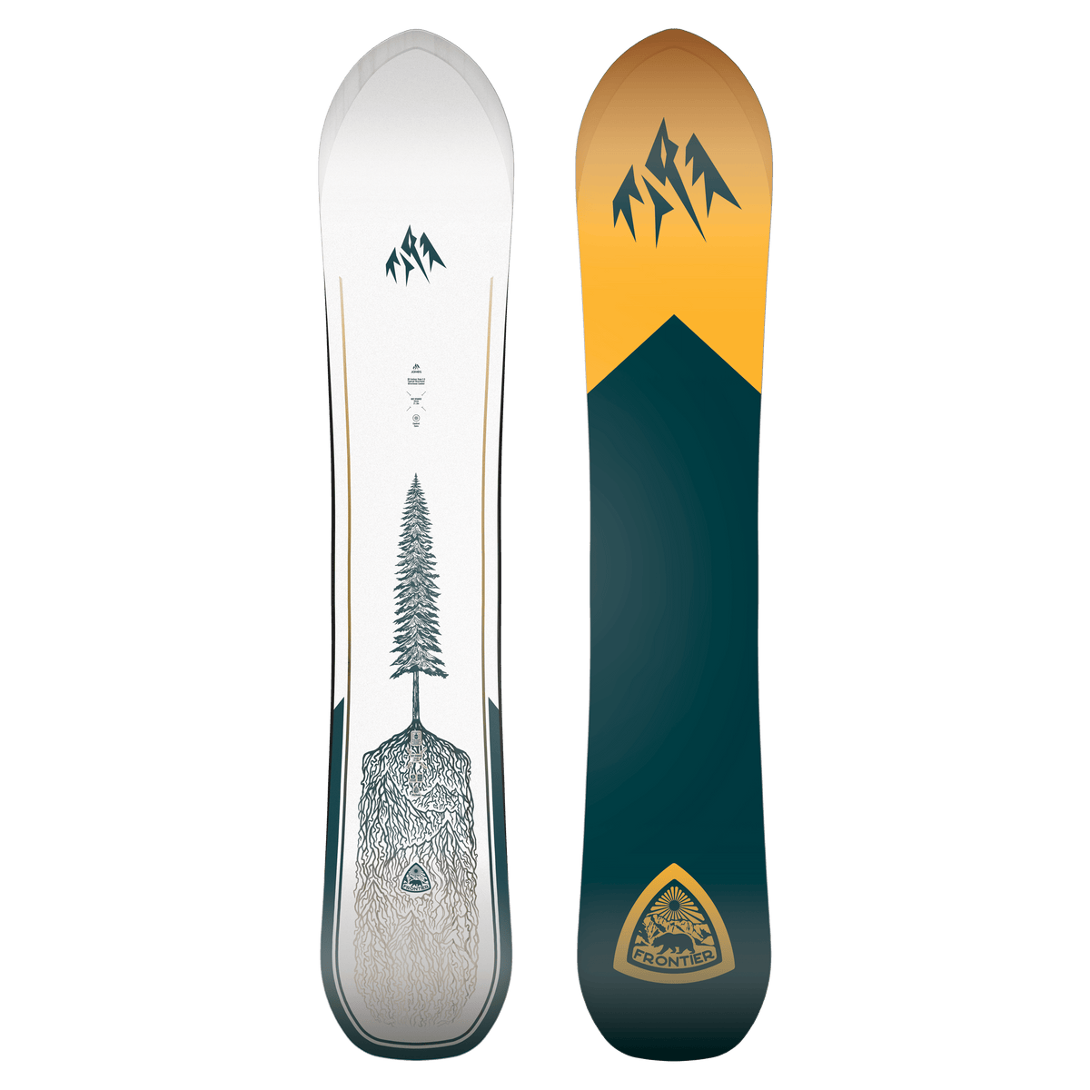JONES boards FRONTIER 156 新品未使用 202526-Men_sFrontier2.0-White-