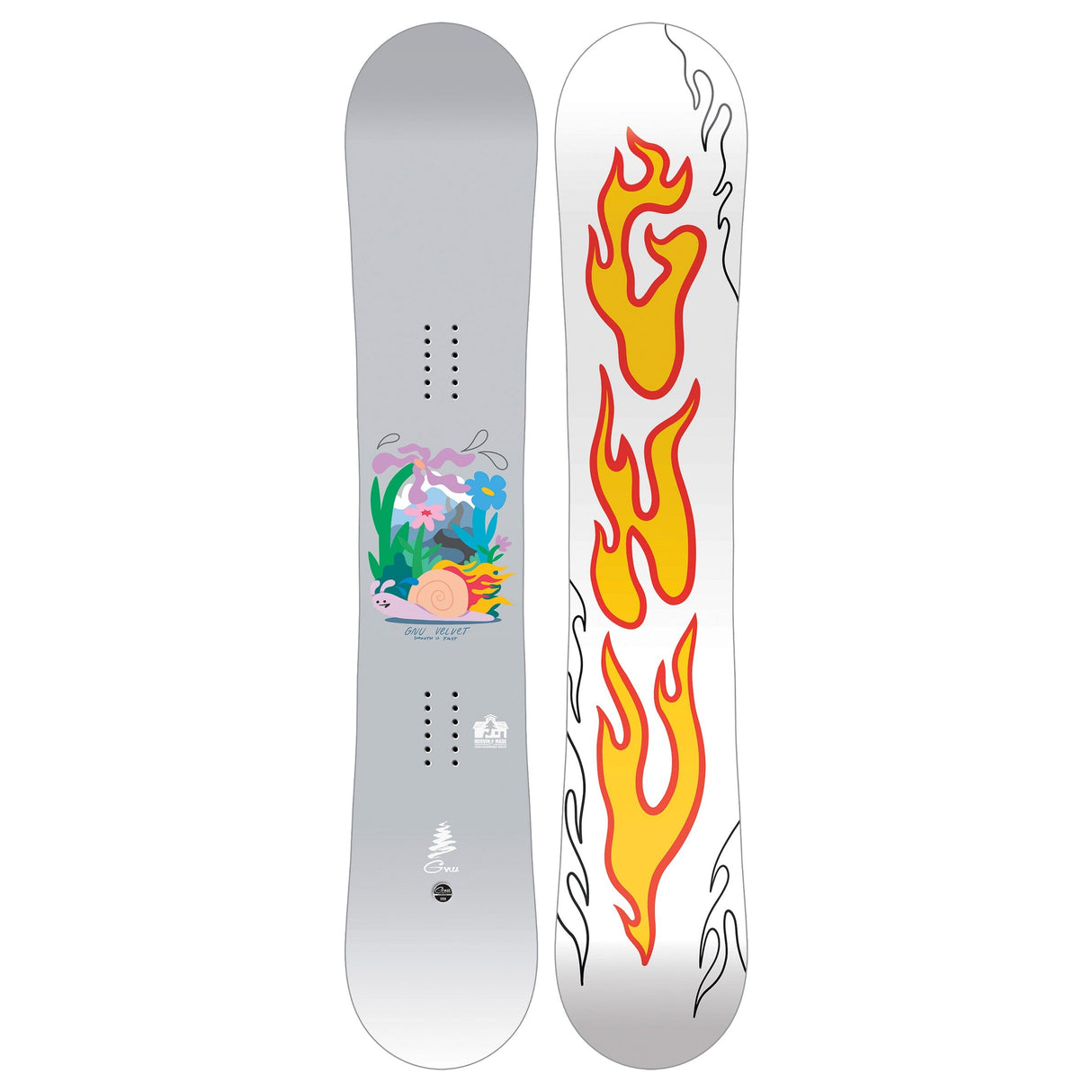GNU Women's Velvet Snowboard 2027 Women's Snowboards Gnu