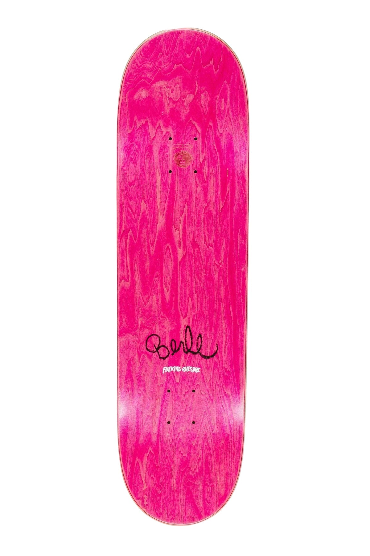 FUCKING AWESOME Jake Anderson Raised Ink Class Photo Shape 2 8.5 Skateboard Deck Skateboard Decks Fucking Awesome