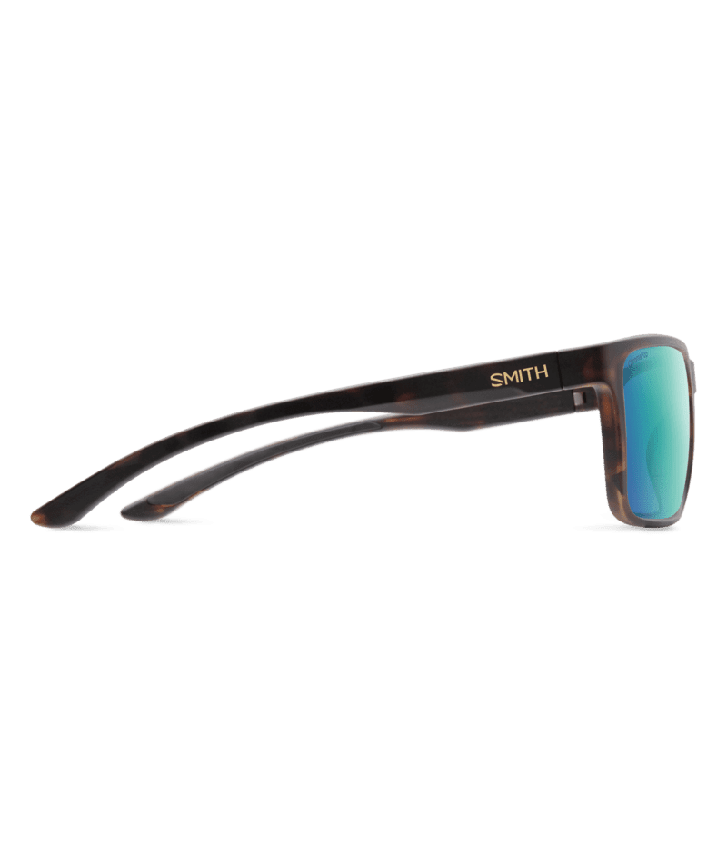 SMITH Riptide Matte Tortoise - ChromaPop Polarized Opal Mirror Sunglasses Sunglasses Smith
