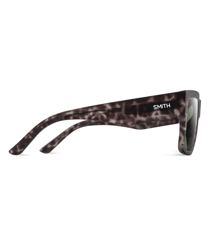 SMITH Lineup Matte Gray Tortoise - ChromaPop Grey Polarized Sunglasses Sunglasses Smith