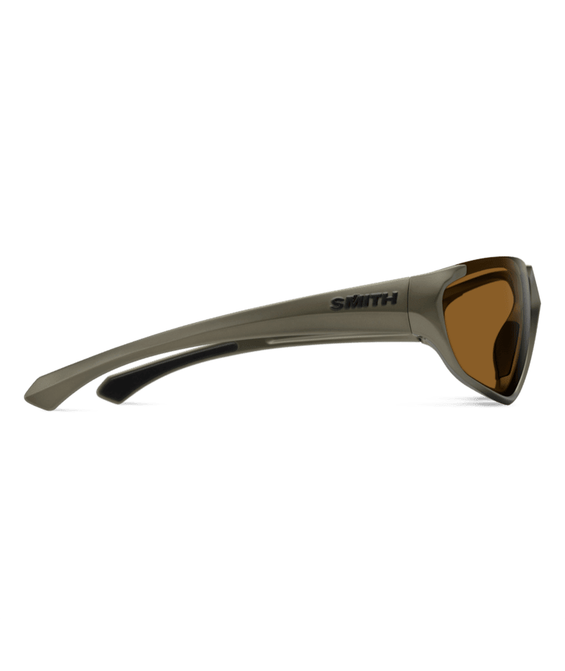 SMITH Sliders Matte Olive Oil - ChromaPop Brown Sunglasses Sunglasses Smith