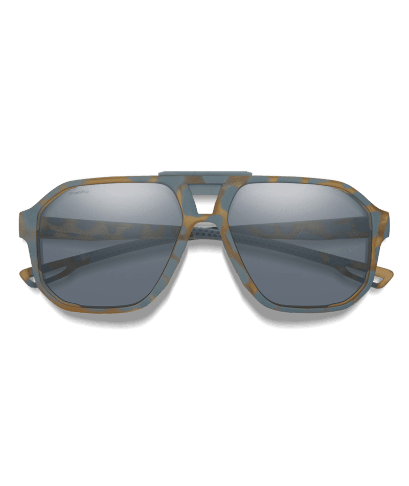 SMITH Truss Matte Flint/Tarmac Tortoise - ChromaPop Slate Sunglasses Sunglasses Smith