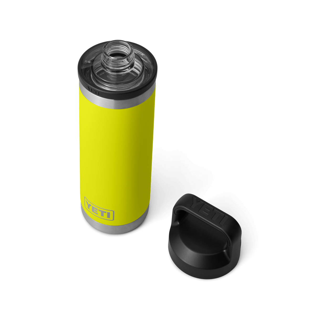 YETI Rambler 532 ML Bottle With Chug Cap Firefly Yellow Drinkware Yeti