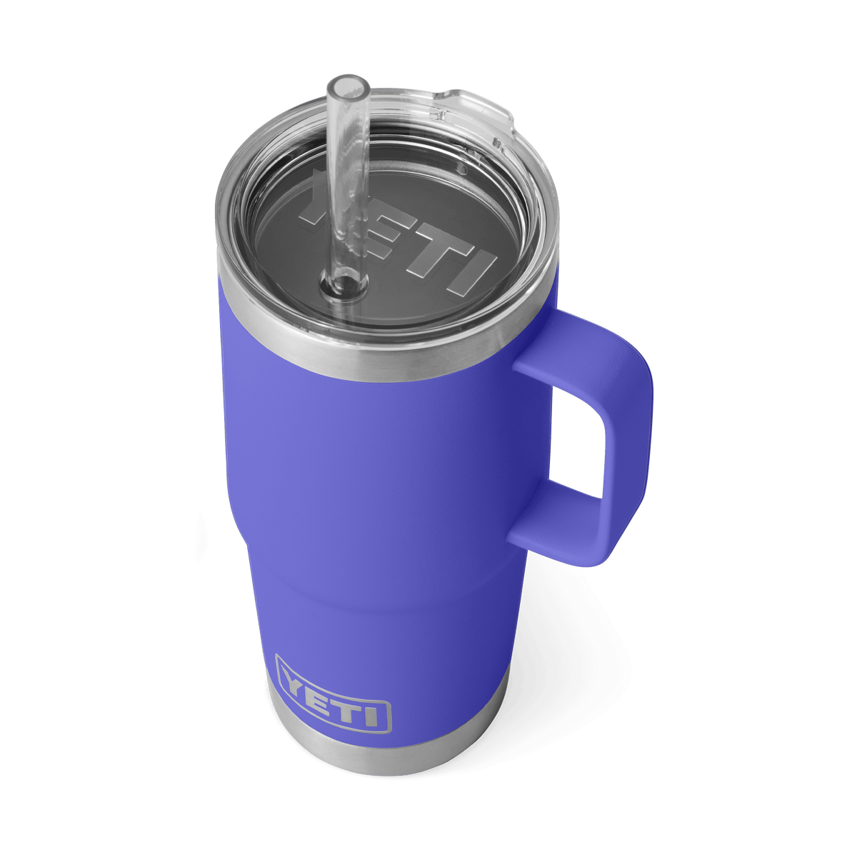 YETI Rambler 739 ML Mug With Straw Lid Ultramarine Violet Drinkware Yeti