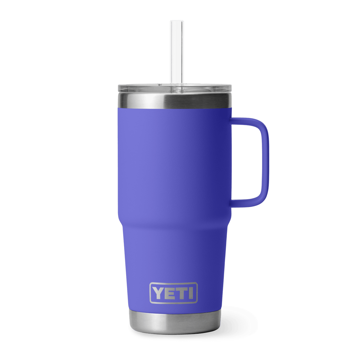 YETI Rambler 739 ML Mug With Straw Lid Ultramarine Violet Drinkware Yeti