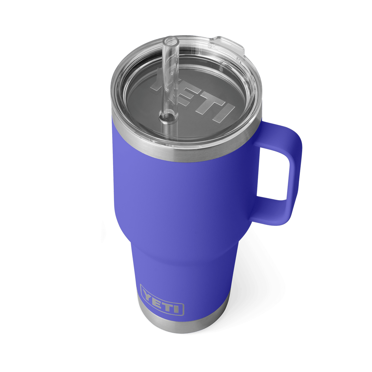 YETI Rambler 1 L Straw Mug With Straw Lid Ultramarine Violet Drinkware Yeti