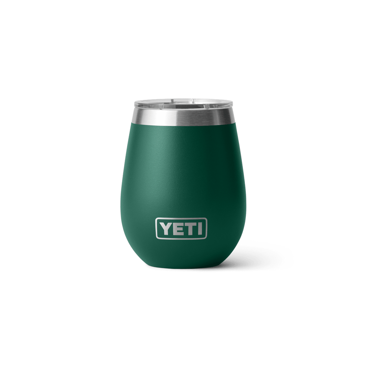 YETI Rambler 295 ML Wine Tumbler With Magslider Lid Black Forest Green Drinkware Yeti