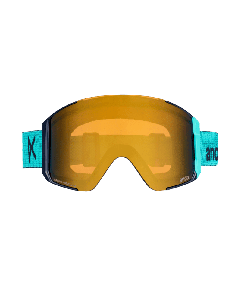 ANON Sync Marine - Perceive Sunny Bronze + Perceive Cloudy Burst + MFI Face Mask Snow Goggle Snow Goggles Anon