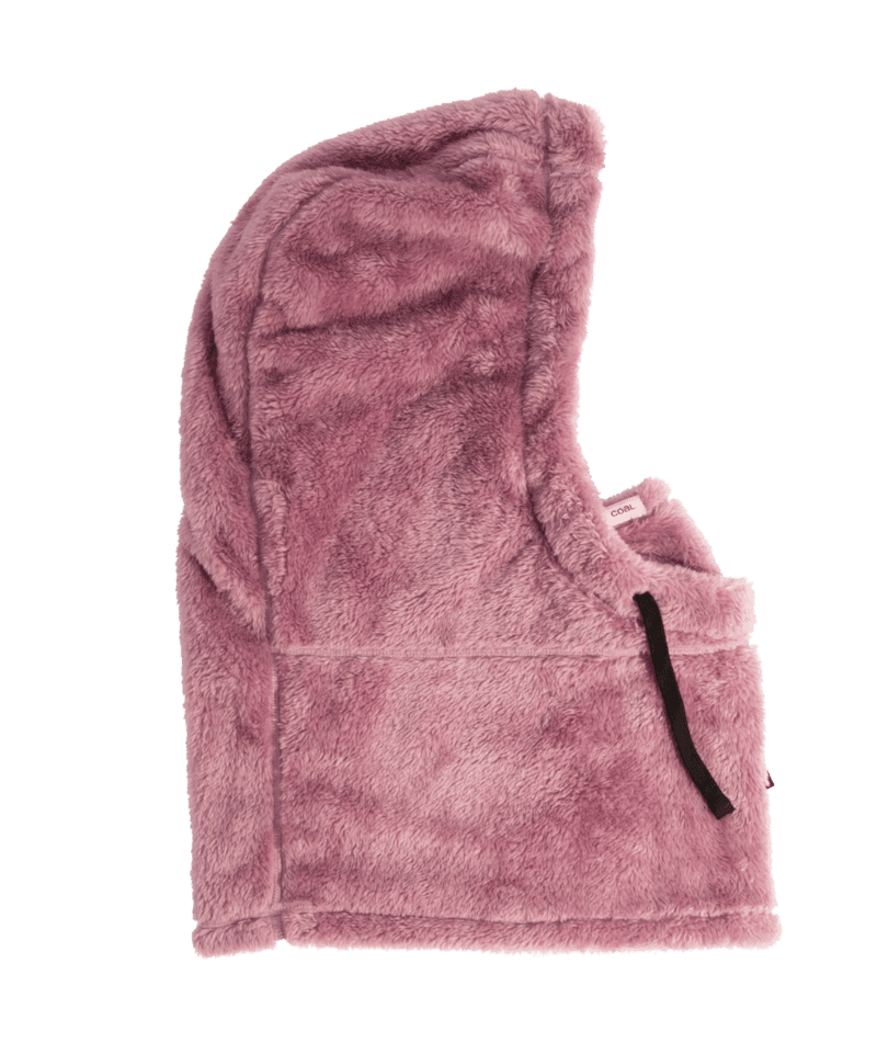 COAL The Ridge Hood Fleece Purple Winter Face Masks Coal