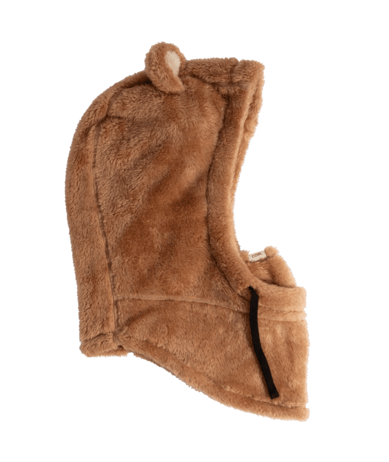 COAL Kids The Ridge Hood Brown Bear Winter Face Masks Coal
