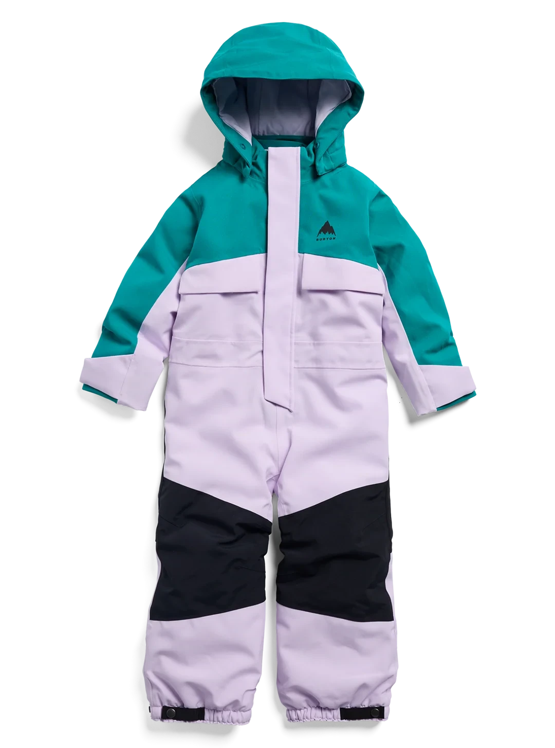 BURTON Toddlers 2L One Piece Snow Suit Pacific Teal/Moondust Purple 2027 Toddler Outerwear Burton