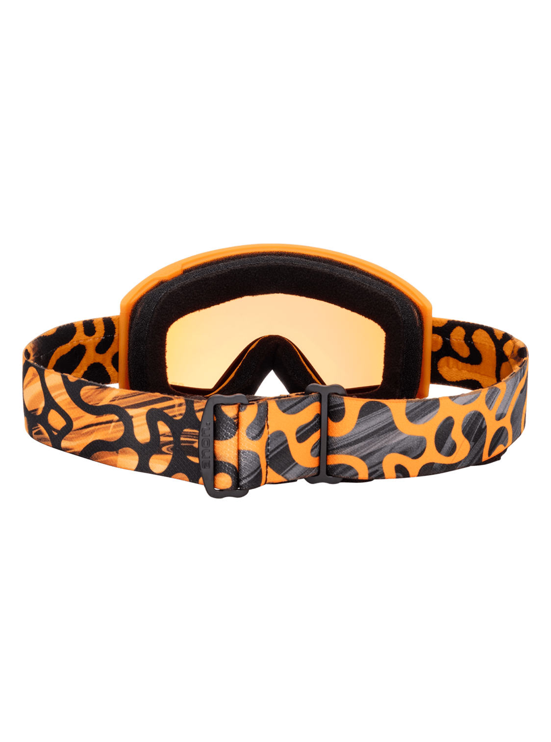 ANON Youth Tracker 2.0 Blobs - Gold Amber + Face MFI Face Mask Snow Goggle Youth Snow Goggles Anon