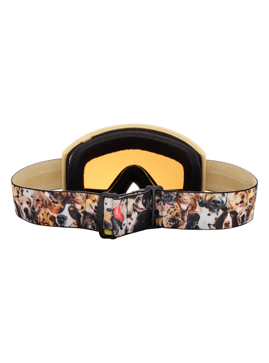 ANON Youth Tracker 2.0 Shop Dogs - Silver Amber + Face MFI Face Mask Snow Goggle Youth Snow Goggles Anon