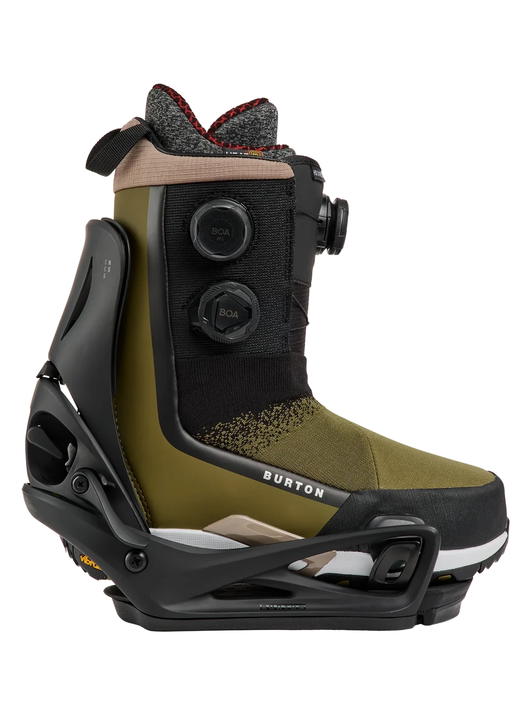 BURTON Step On Genesis Snowboard Bindings Black 2027 Men's Step On Bindings Burton