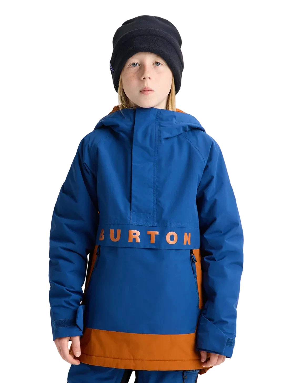 BURTON Kids Frostner 2L Anorak Snow Jacket Twilight Blue/Spiced Chai 2027 Youth Snow Jackets Burton