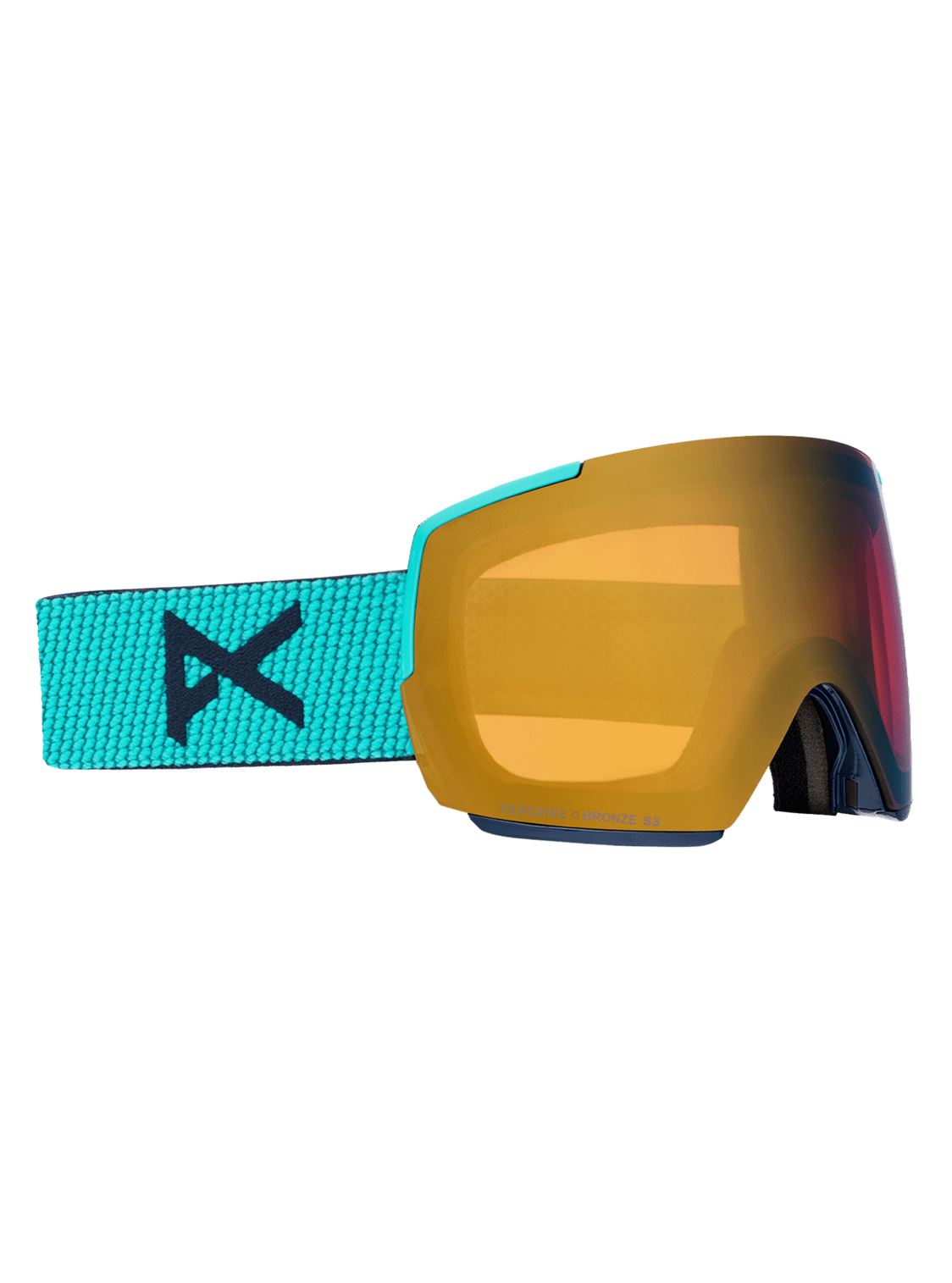 ANON M5 Marine - Perceive Sunny Bronze + Perceive Cloudy Burst + MFI Face Mask Snow Goggle Snow Goggles Anon
