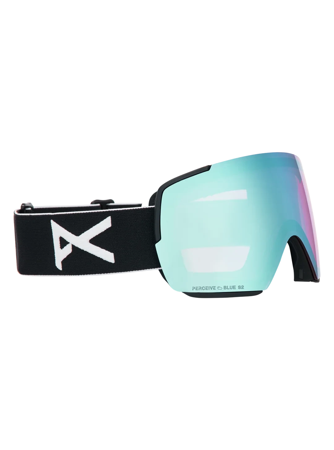 ANON M5S Black - Perceive Variable Blue + Perceive Cloudy Pink + MFI Face Mask Snow Goggle Snow Goggles Anon