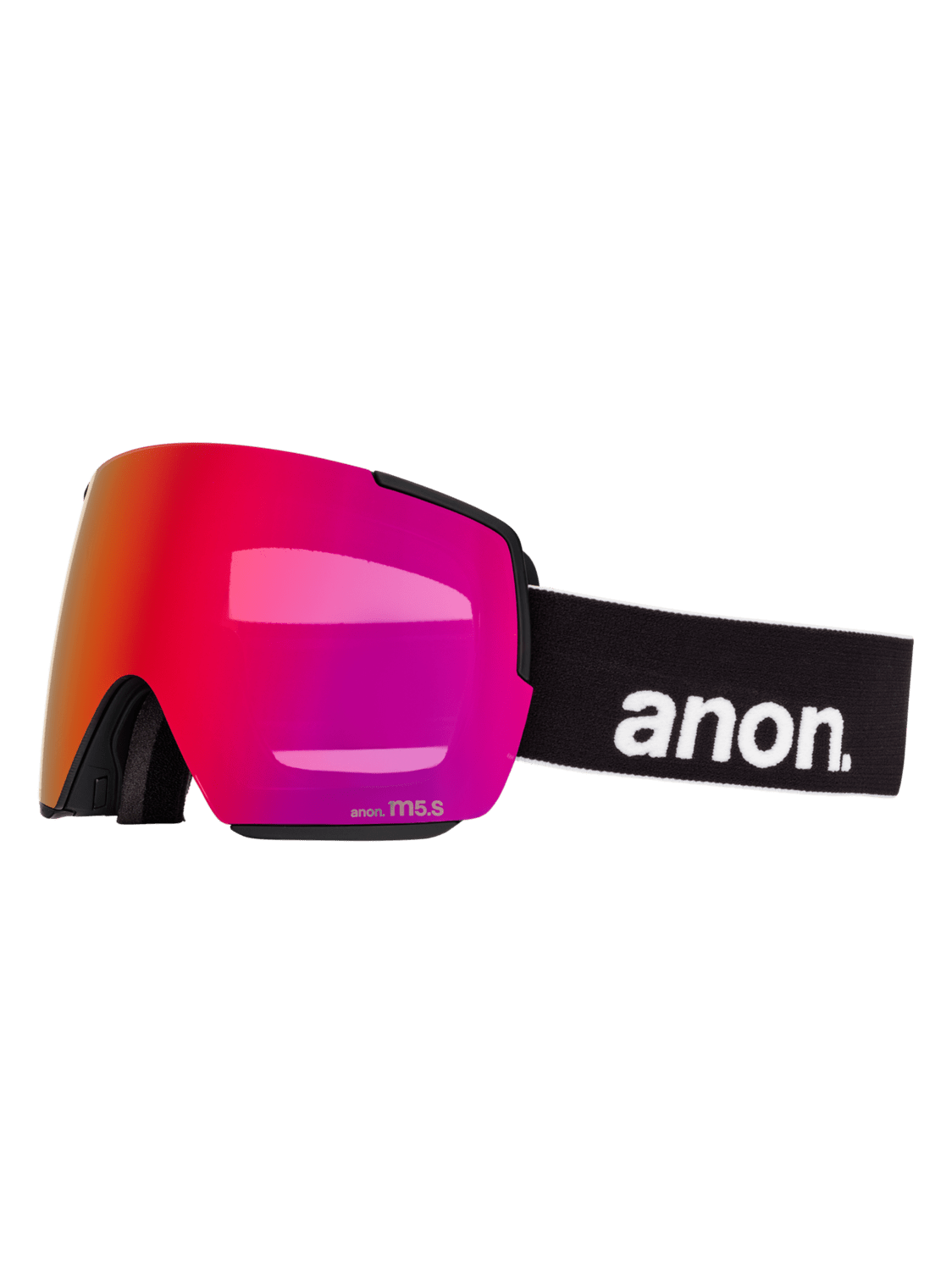 ANON M5S Black - Perceive Sunny Red + Perceive Cloudy Burst + MFI Face Mask Snow Goggle Snow Goggles Anon