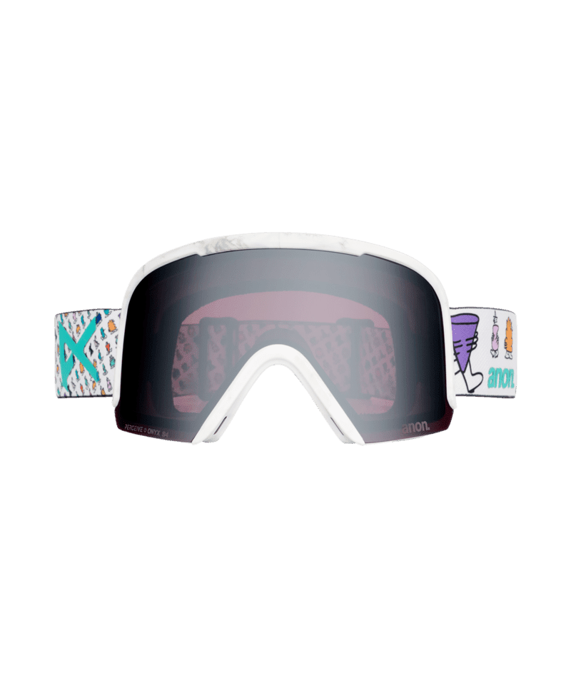 ANON Nesa LB Encounters - Perceive Sunny Onyx + Perceive Variable Violet + MFI Face Mask Snow Goggle Snow Goggles Anon