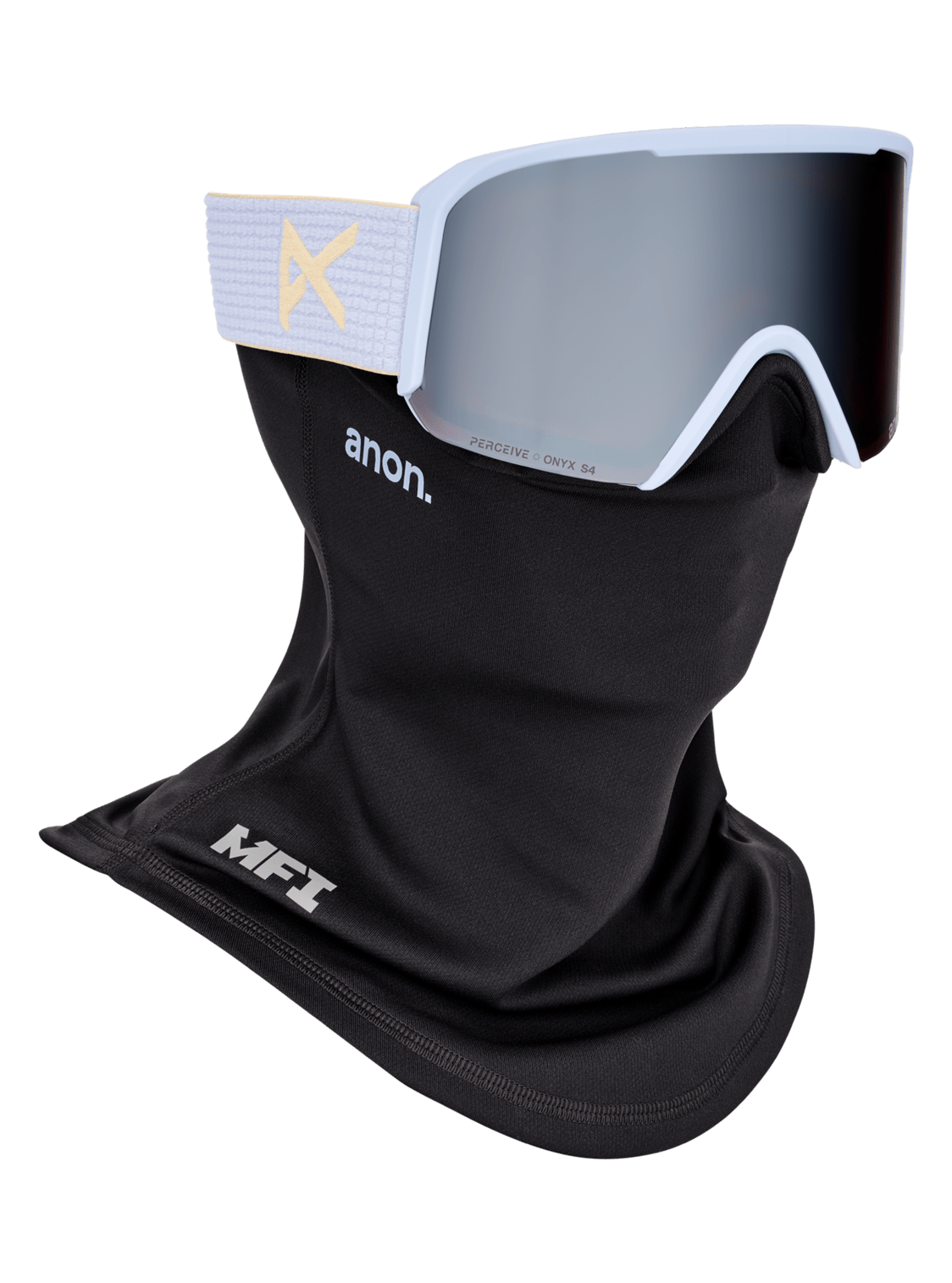 ANON Nesa Airstream Blue - Perceive Sunny Onyx + Perceive Variable Violet + MFI Face Mask Snow Goggle Snow Goggles Anon