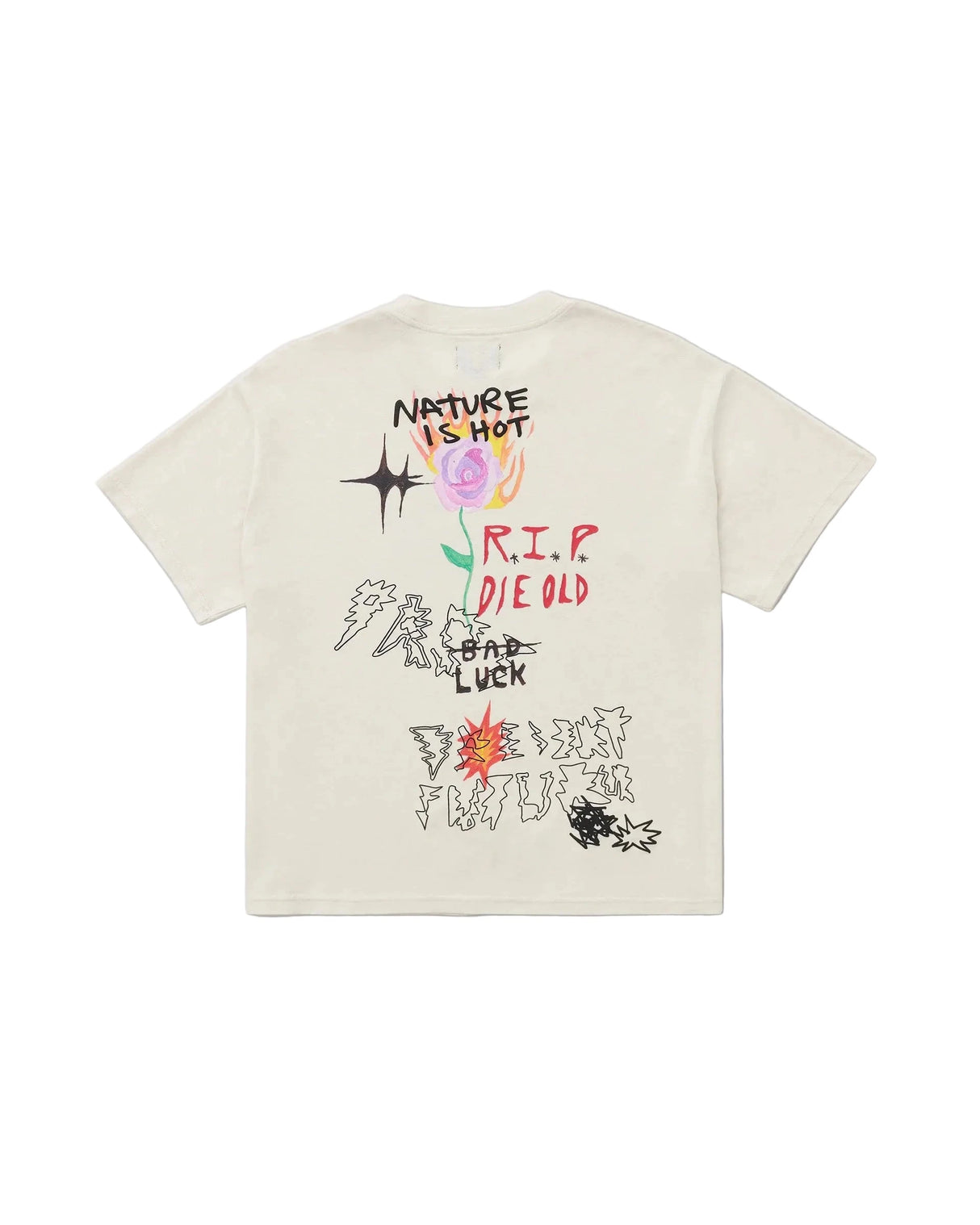 RVCA Ride The Wave Hemp T-Shirt Ceramic Men's Short Sleeve T-Shirts RVCA
