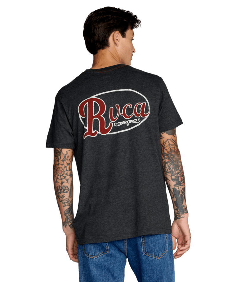 RVCA Corral T-Shirt Black Men's Short Sleeve T-Shirts RVCA