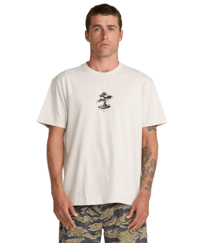 RVCA Balance Tree T-Shirt Ceramic Men's Short Sleeve T-Shirts RVCA