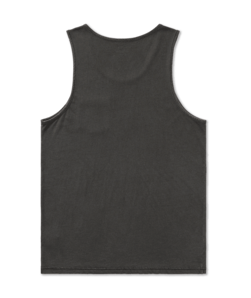 RVCA PTC 2 Pigment Tank Pirate Black Men's Tank Tops RVCA