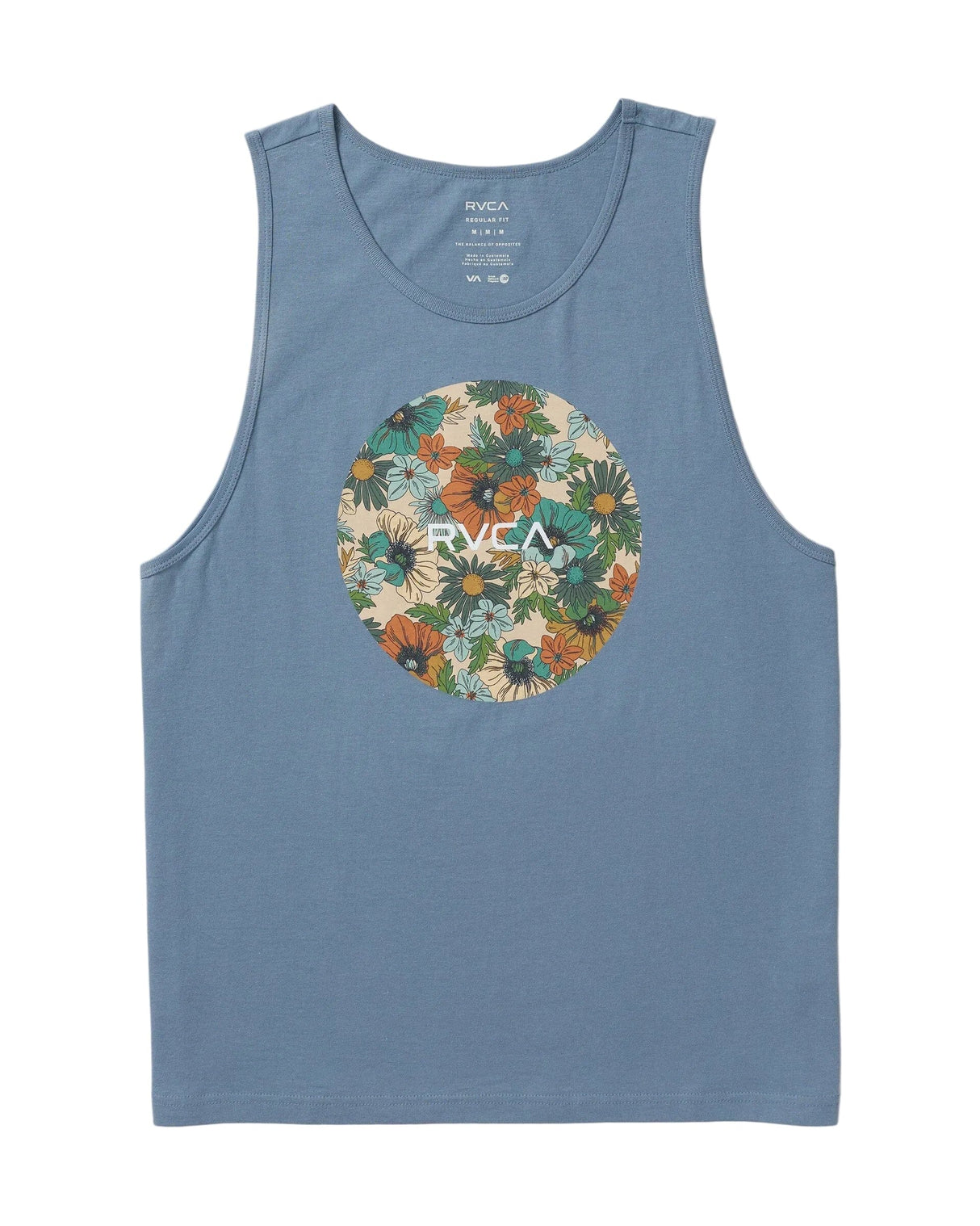 RVCA Motors Tank Vintage Navy Men's Tank Tops RVCA