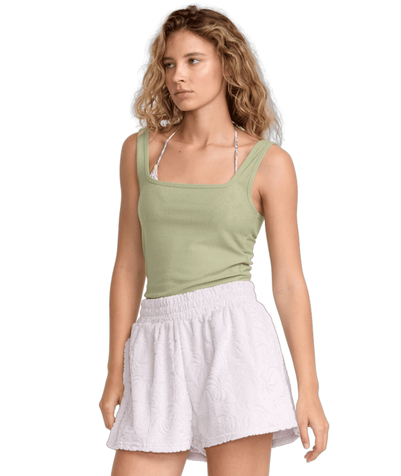 RVCA Women's Sunday Short Fog Women's Shorts RVCA