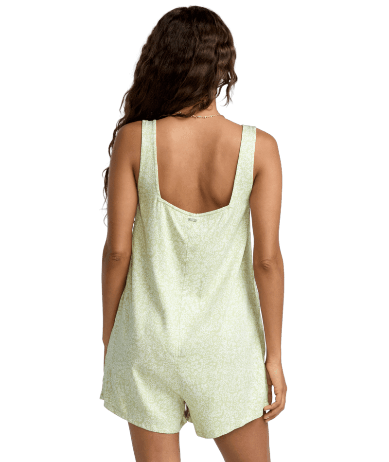 RVCA Women's Oliver Romper Lint Bright Floral Women's Rompers & Jumpsuits RVCA