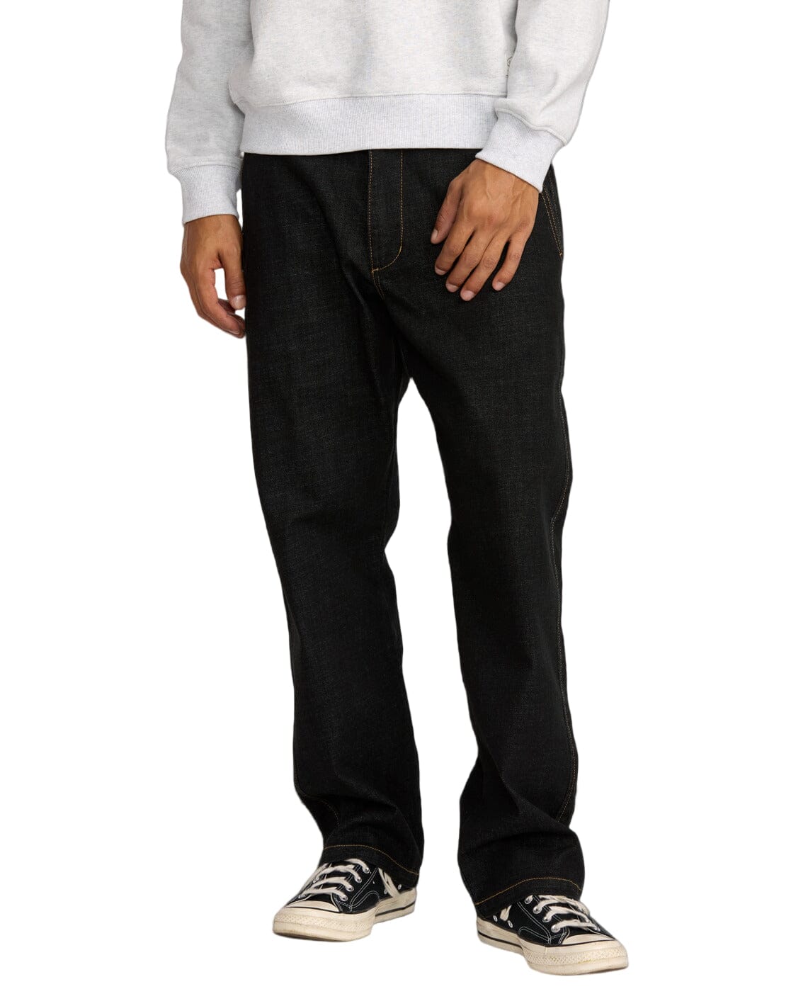 RVCA Americana Dayshift Denim Chino Black Denim Men's Denim RVCA