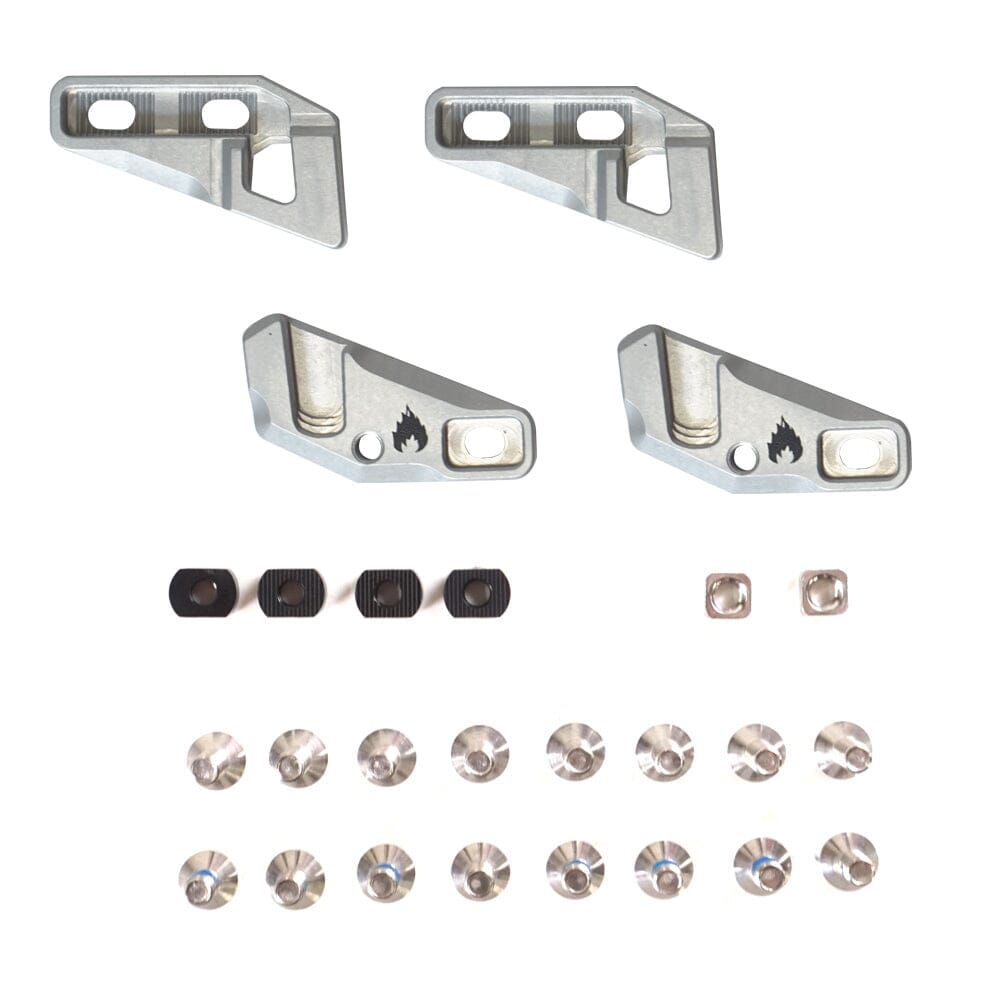 SPARK R&D Fixie Clips Through-Mount Metal Splitboard Parts & Hardware Spark R&D