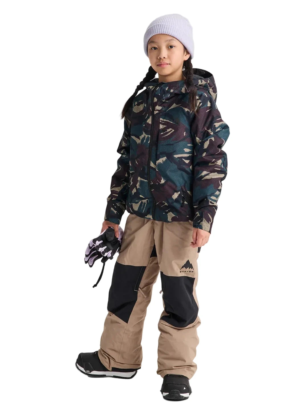 BURTON Kids Hillslope Snow Jacket Seersucker Camo 2027 Youth Snow Jackets Burton
