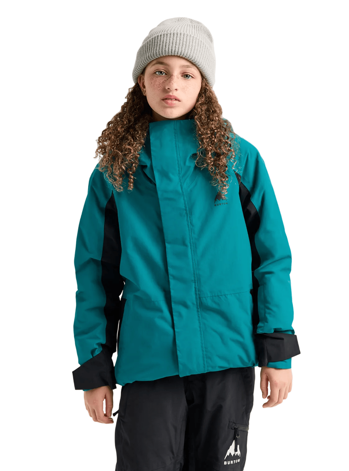 BURTON Kids Skimmer Snow Jacket Pacific Teal/True Black 2027 Youth Snow Jackets Burton